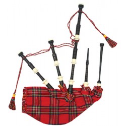 African Black Wood Bagpipes
